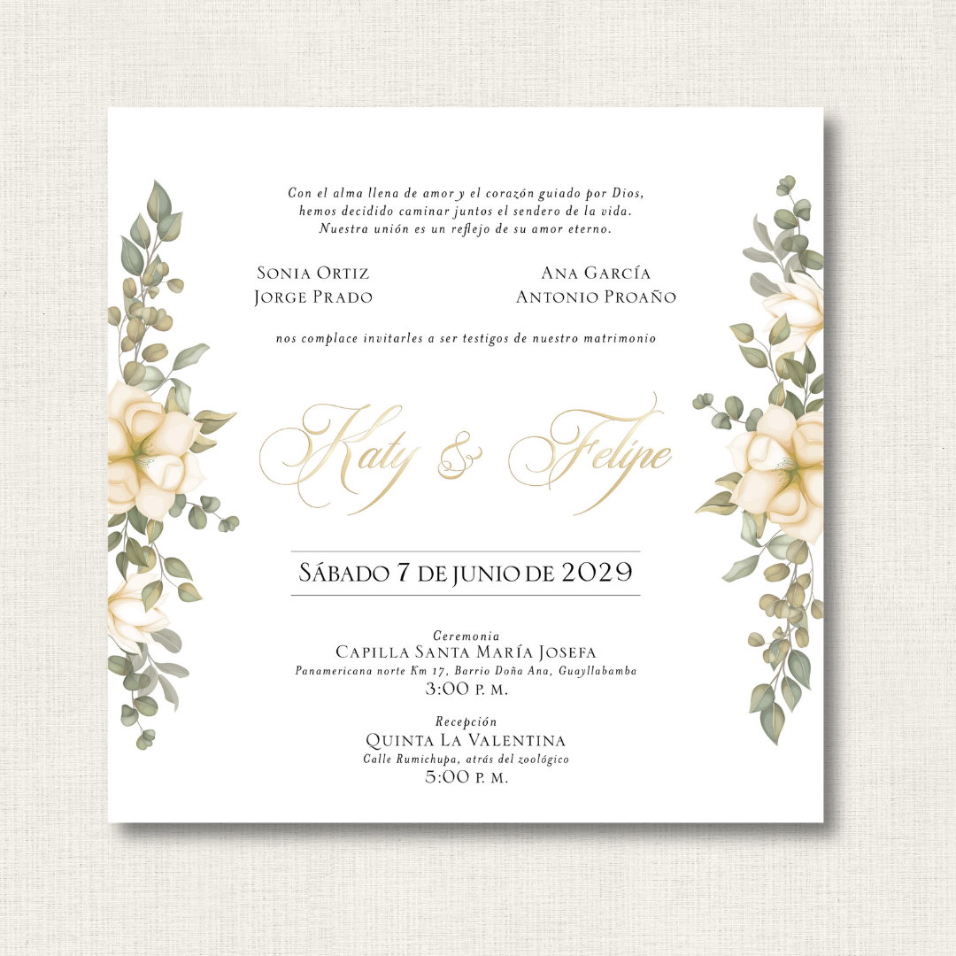 Invitaciones de Boda Orión