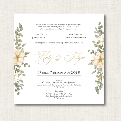 Invitaciones de Boda Orión